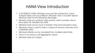 S/4 HANA Modelling Part-1