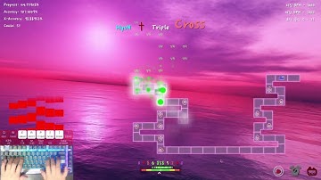 1.25배 엄격 클리어!!! | HyuN - Triple Cross (map by 헤르니)