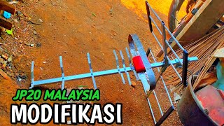 Modifikasi Antena TV JP20 Malaysia