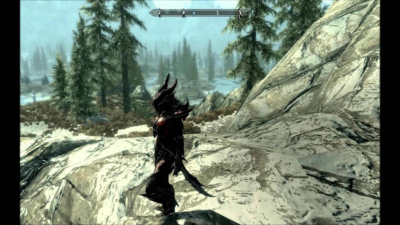 Skyrim Enchanted armors and sword - YouTube
