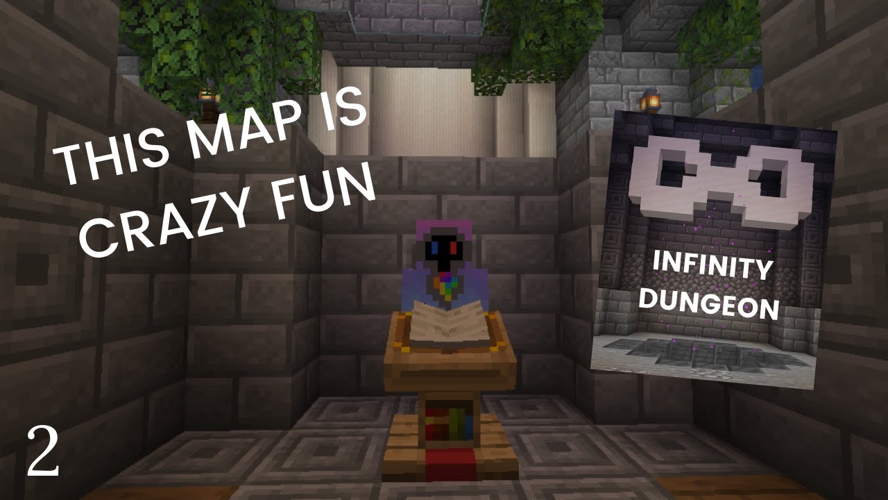 I CONTINUED my Adventures In This Crazy Minecraft Dungeon Crawler Map ...