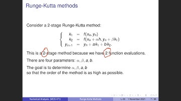 Runge-Kutta Methods