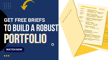 How to get FREE Briefs for your Portfolio