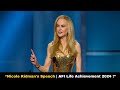 Nicole Kidman's Speech | AFI Life Achievement 2024