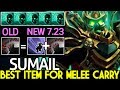 SUMAIL [Wraith King] New Best Item for Melee Carry Imba Meta 7.23 Dota 2