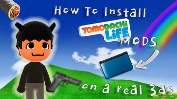 How to install Plugins/Mods on an actual 3ds *ALL GAMES MODABLE* (Tomodotchi Enterprise mod)