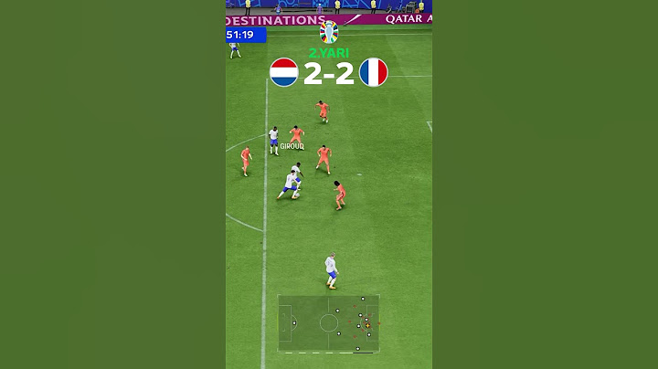 HOLLANDA - FRANSA EURO 2024 GRUP MAÇINI SİMÜLE ETTİM! // FC 24