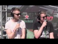Disclosure Interview - KROQ Party House At Coachella 2014