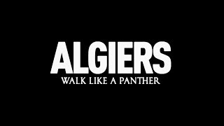 Algiers - &quot;Walk Like A Panther&quot; (Lyric Video)