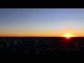 TIME LAPSE BRAZIL INDAIATUBA SUNSET EOS9000D