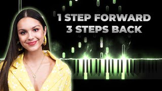 Olivia Rodrigo 1 step forward 3 steps back - Piano Karaoke, Lyrics