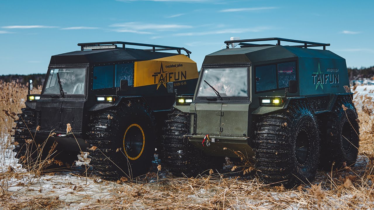 Колесный Болотоход для Поездок на Охоту и Рыбалку - Бортоповоротный ...