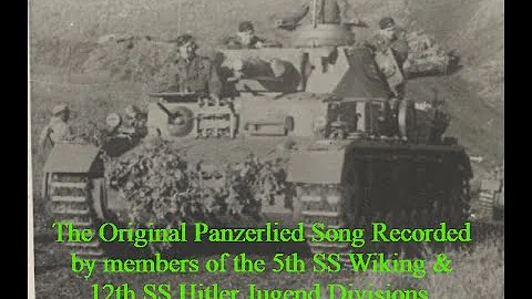 Panzerlied music with Original Film Footage, The Classic Battle of the Bulge Panzer Song from 1944