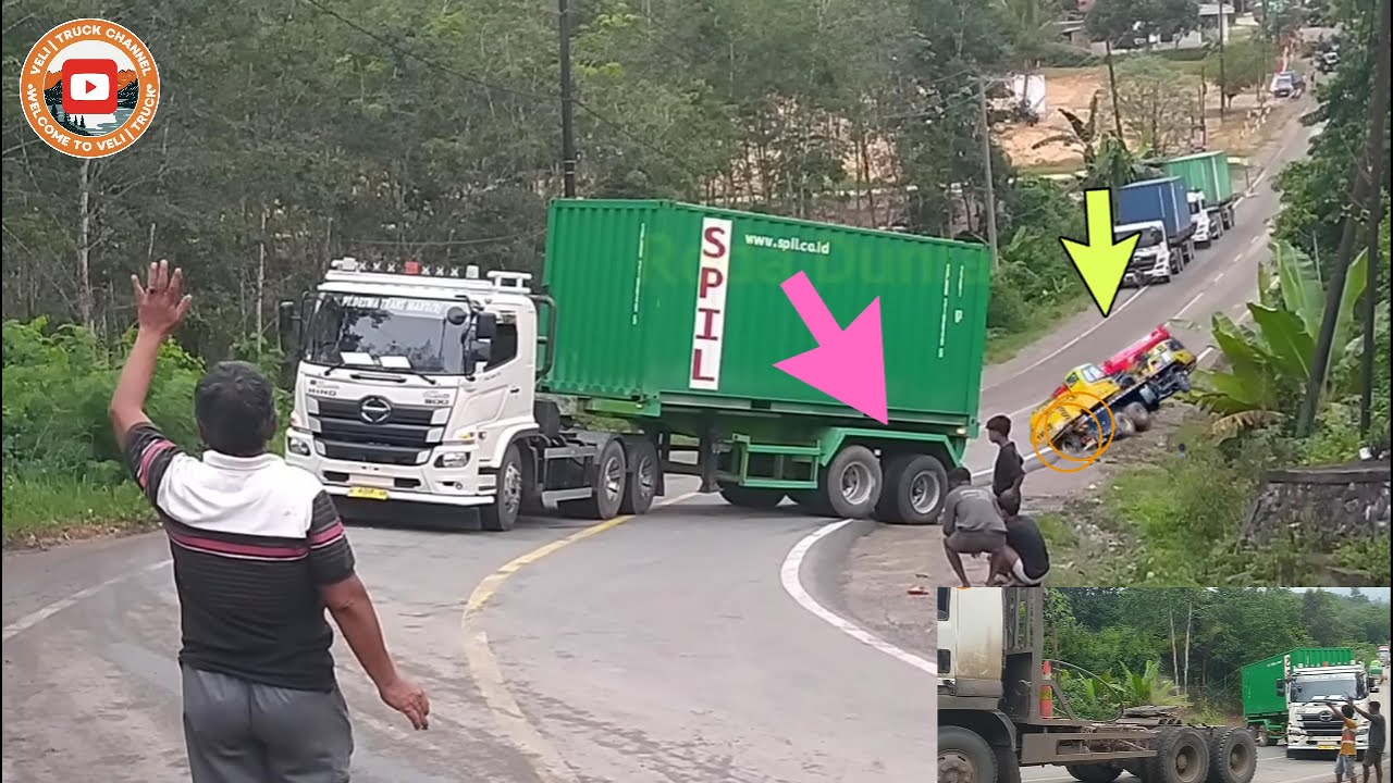 Container Truck Climbing a Hill – And the Unstoppable Disaster That ...