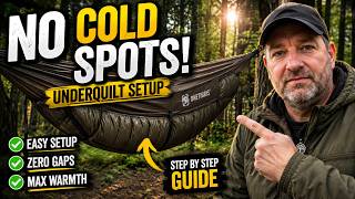 Ultimate Guide to Hammock Underquilt Setup - YouTube