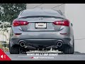 Infiniti q50 37l with ark performance grip exhaust  audio spectrum