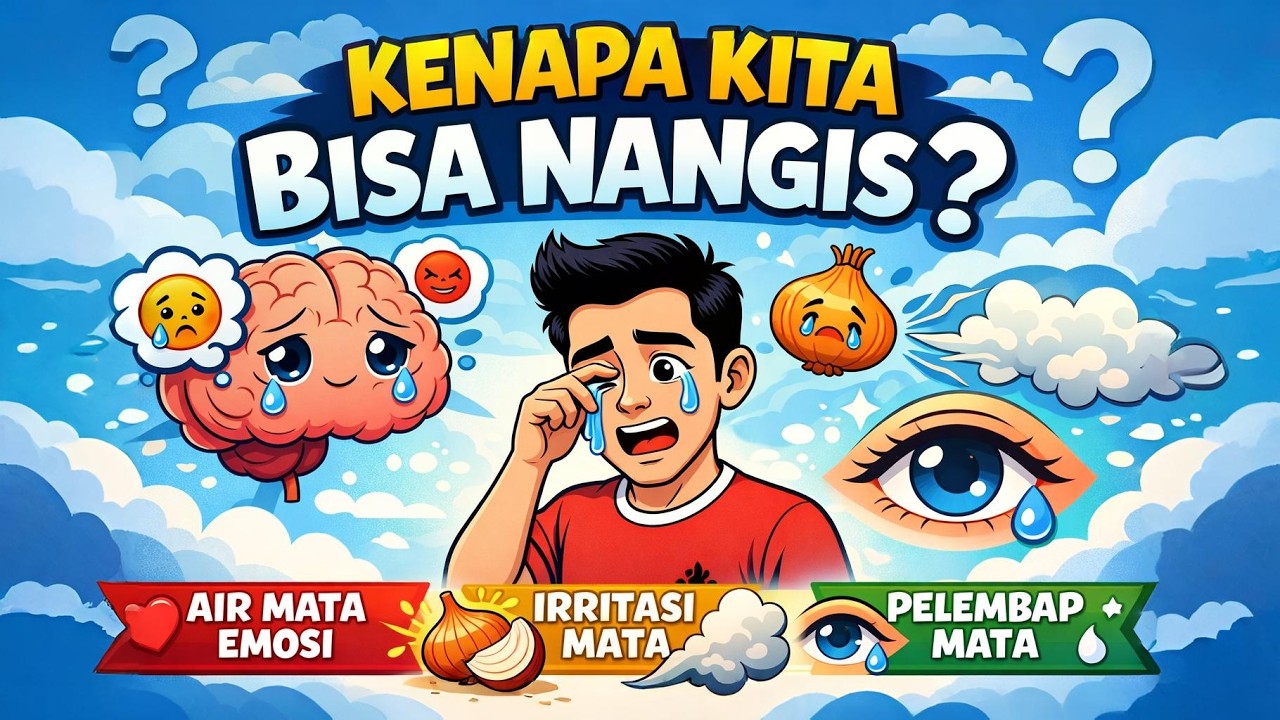 Kenapa Kita Bisa Nangis? Ini Penjelasan Ilmiahnya! #faktaunik