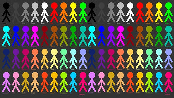 Stickman RTTB 123 Run Race ASRM in Algodoo