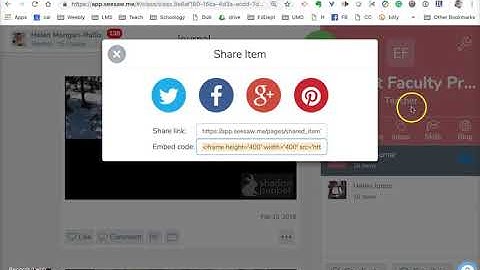 How to find the Embed Code in YouTube, Seesaw, and Google Drive