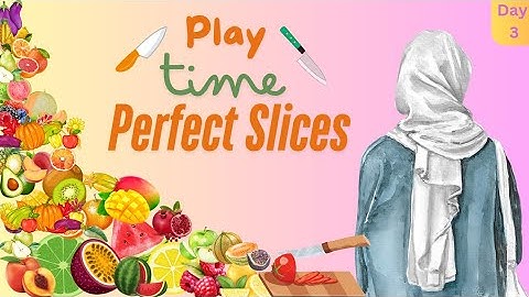 🔴 Perfect Slices 🍉🍠🥑 3D Game 🎮 Day 3 #perfectslice #game #play