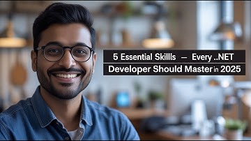 5 Essential Skills Every  NET Developer Must Master in 2025 #DotNetDeveloper#CSharp#Programming