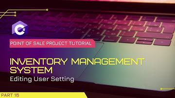 16.C# Tutorial Point of Sales and Inventory Management System Part 16 – Control user and setting