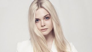 ELLE FANNING 🔥 Pantyhose, Stockings,Tights, Heels, Leotard, Lingerie, Bodysuit, Mini Skirt