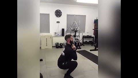 KB goblet ‘pause’ squat