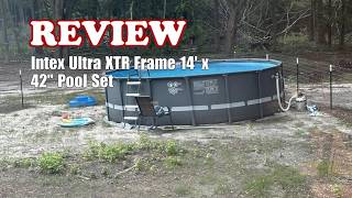 Review - Intex Ultra XTR Frame 14' x 42" Round Above Ground Outdoor Swimming Pool 2026
