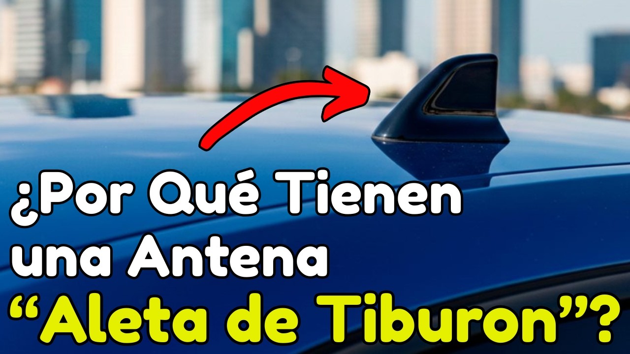 ¿Para qué Sirve Realmente la ALETA DE TIBURON de tu Coche?