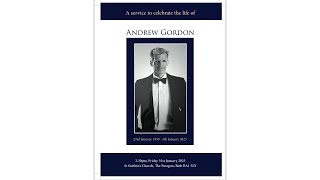 Andrew Gordon Funeral