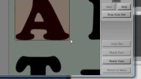 Auto-set in Font Setter