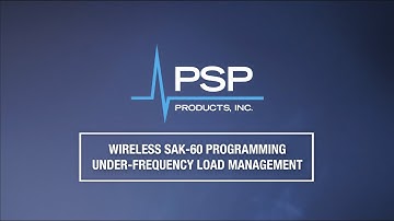 SAK 60 Under Frequency Load Management Programming