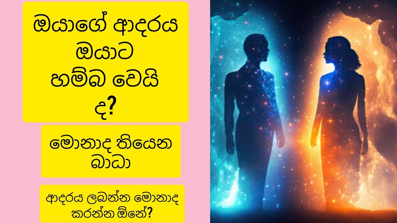 ❤️ඔයාගේ ආදරය ඔයාට හිමි වෙයි ද😱 විශ්ව මාතාවගේ පණිවිඩයයි මේ❤️