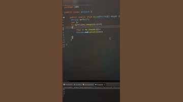 java program to convert string to char array #java #javaprogramming #shorts #languagelearning