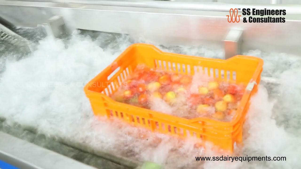 Industrial Fruit and Vegetable Washing Machine - KANZDA