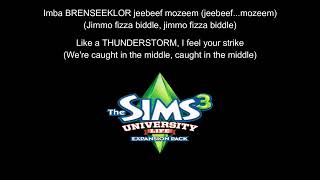 Thunderstorm by Blaise Simlish Version (Simlish Lyrics & English Lyrics!)