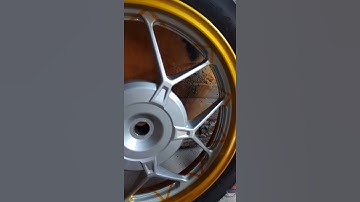 Thumbnail of jadi juga velg racing bawaan pabrik jadi motif velg DFT jari"#modifikasi #honda #airbrush #babylook