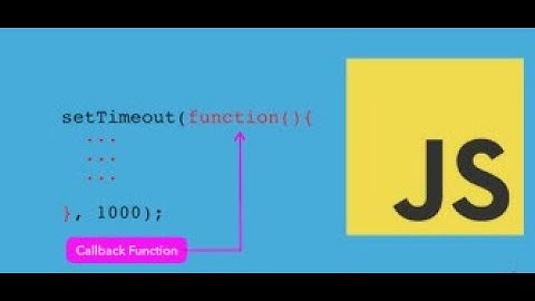 what is callback in JavaScript ? -Tamil Tutorial
