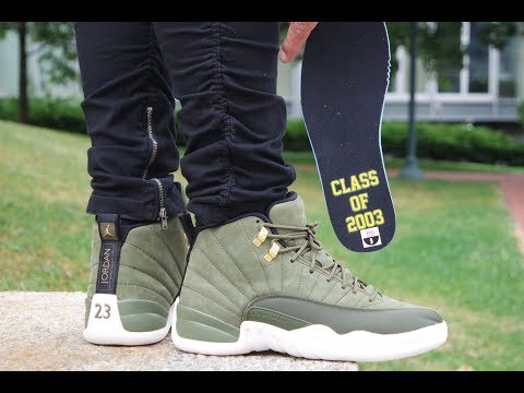 olive jordan 12s