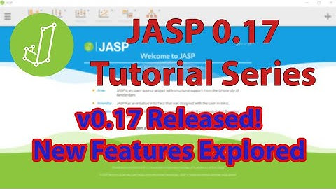JASP 0.17 Released! NEW FEATURES!