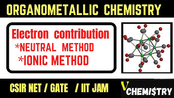 Electron contribution  of ligand in organometallic compound Neutral and ionic method