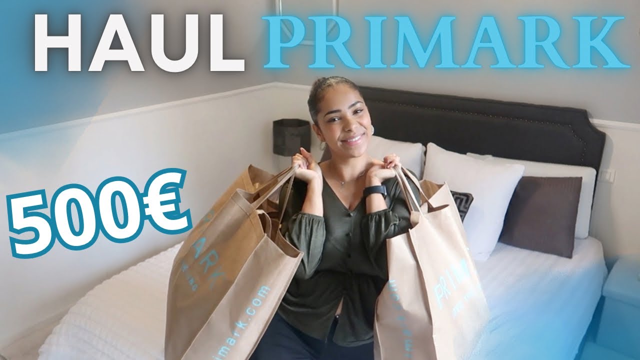🤯 500€ chez PRIMARK !!!  Haul printemps - été : enfants / femme /homme