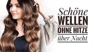 Wie bekomme ich Wellen in meine Haare ohne Lockenstab?