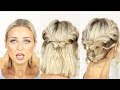 Plattes Haar - Alltagsfrisuren und Tipps | OlesjasWelt