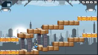 Gravity Guy iPhone/iPod app review screenshot 2