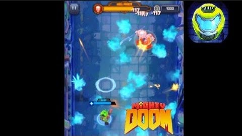 MIGHTY DOOM Earth Stage 50, Hell Priest Boss Fight [DOOM MOBILE]