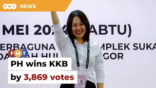 PH wins KKB with slimmer majority of 3,869 votes