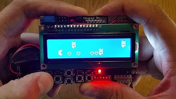 PacmanRider - Pacman on the Arduino LCD Keypad Shield!