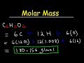Comment calculer la masse molaire dun compos  rapide et facile 